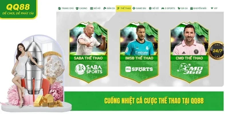 QQ88 - Nhà Cái Casino QQ88 Com Link Vào Mới Nhất T4/2025 12 Cuồng nhiệt cá cược Thể thao tại QQ88